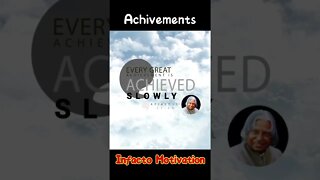 Achievements #shorts #youtubeshorts #Infacto_Motivation #achievements