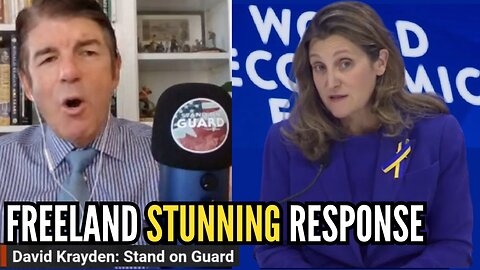 Tone Deaf Freeland Offers Canadians Nothing on World Stage with Stunning Lack of Awareness: SOG CLIP
