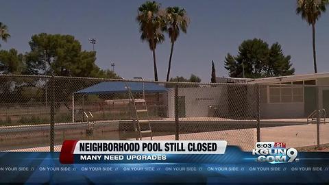 Tucson neighborhood wants closed pool reopened