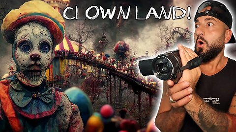 TERRIFYING HAUNTED CLOWN LAND AMUSEMENT PARK ft OMARGOSHTV!