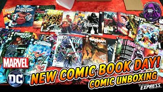 New COMIC BOOK Day - Marvel & DC Comics Unboxing June 8, 2022 - New Comics This Week 6-8-2022