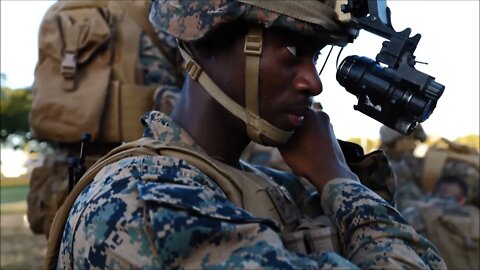 US Marines Preparing for Night Insert in MV-22 Ospreys during Exercise Talisman Sabre 21