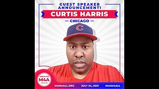 Chicago #M4M4ALL Rally Guest Speaker Curtis Harris, Access Living's Disabilities Activist
