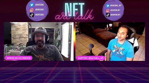 NFT ART TALK - EP 68 - NFT ARTISTS - Yegizart, X Bosses, Omer Gul, & Trippy Kidz