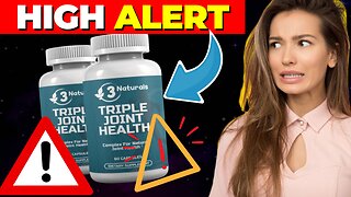 "Triple Joint Health Review: Natural Relief for Joint Pain - 55% Off Special Discount!"