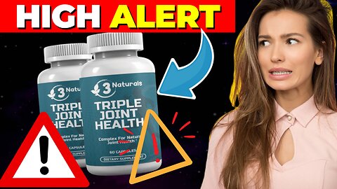 "Triple Joint Health Review: Natural Relief for Joint Pain - 55% Off Special Discount!"