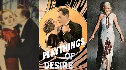PLAYTHINGS OF DESIRE aka Murder In The Library (1933) Linda Watkins & James Kirkwood | Drama | B&W