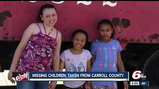 Three girls missing from their grandmother's house, believed to have been taken by their biological mother
