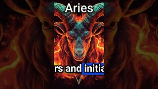 Aries Zodiac Traits #shorts