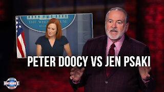 Peter Doocy CONFRONTS Jen Psaki on Americans being stranded in Afghanistan | LS Clip Huckabee