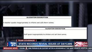 State records reveal issues at daycare