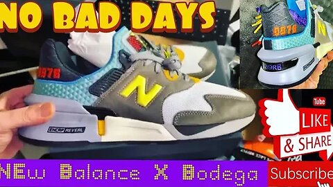 Unboxing:|New Balance X Bodega 997S “No Bad Days” REVIEW🏖