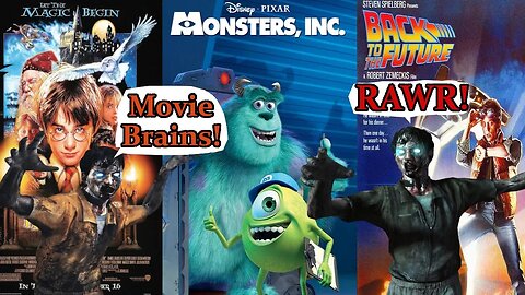 What If Monster's Inc, Back To The Future, And Harry Potter All Had Zombies?!?!