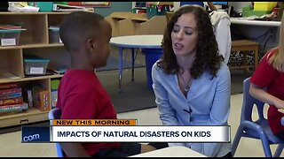 How natural disasters can affect kids