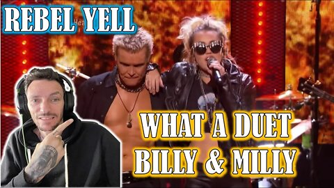THIS WAS AMAZING!!! Billy Idol, Miley Cyrus - Rebel Yell (REACTION)