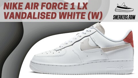 Nike Air Force 1 LX Vandalised White (W) - 898889-103 - @SneakersADM