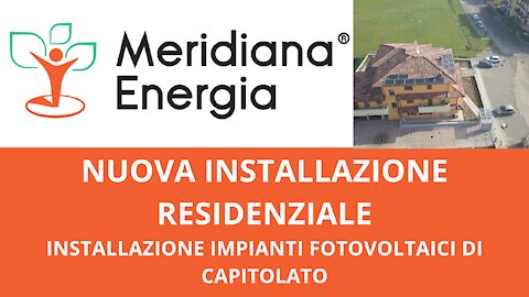 Nuova installazione fotovoltaico condominiale