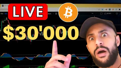 🔴 LIVE CRYPTO TRADING - $30'000 Bitcoin Short | BTC Live | Crypto Live