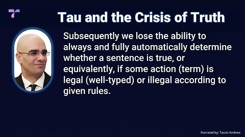 Audio Blogpost 6: Tau and the Crisis of Truth 📢 #TauNet