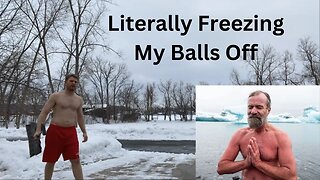 Outside With NO SHIRT, HAT, OR GLOVES - Sub Freezing & Shoveling My Driveway..