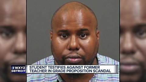 Teacher charged after allegedly telling student she could perform sex acts to raise grade