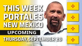 LIVE in Portales - 5:30pm this Thursday, September 28, 2023