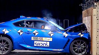 SUBARU BRZ / TOYOTA GR86 | CRASH TEST | Disappointing Results (Base-model)