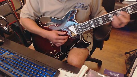 Misty (practice/Progress) Using my Ibanez AM153QA