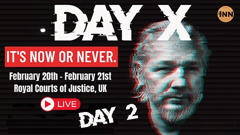 Julian Assange Day X - Extradition Appeal Hearing Coverage Day 2 | LIVE from London | @GetIndieNews