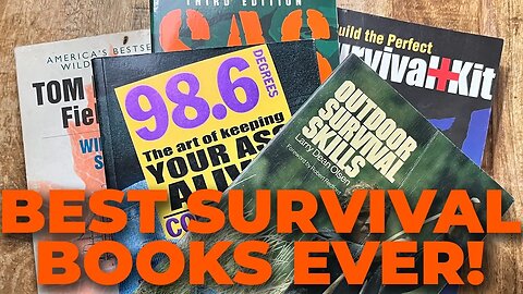 Best Survival and Bushcraft Books Ever!