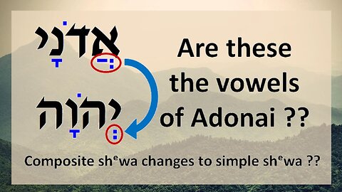 4. Would Scribes change a Composite Shewa into a Simple Shewa for Ketiv-Qere Perpetuum?