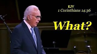 What will Pastor John MacArthur do when he discovers that he is in error? (Video Clip)