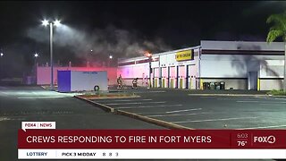 Fire at Fort Myers business