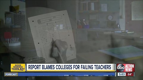 Fla. colleges & universities fail teacher candidates, group says