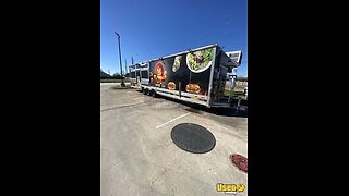 Like New - 2020 8' x 32' Kitchen Food Trailer with Fire Suppression System for Sale in Texas