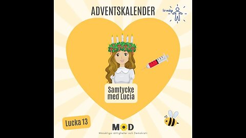 🕯 Lucka 13 | Lucia, en förebild som stod upp för rätten till sin kropp.