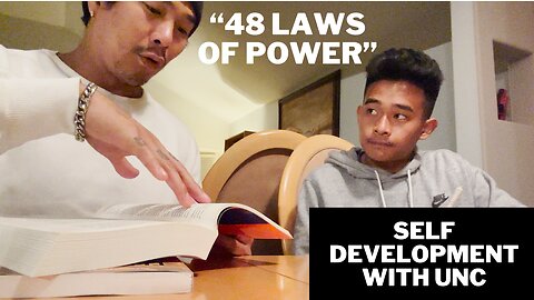 Self Development with Unc: Book "48 Laws Of Power" "Always Say Less" How to use time wisely.
