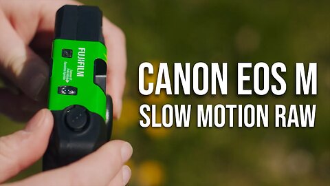 Canon EOS M RAW | Magic Lantern "Crop Mood" 14bit 50fps Slow Motion RAW Footage