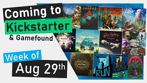 📅Upcoming Boardgames | Space Explorers, Kinfire Chronicles, Almost Innocent, Uluk, Fugitive, The Fog