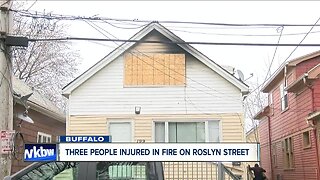 Three injured following Saturday morning house fire in Buffalo