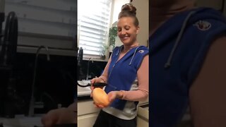 Jenny is making the sweetest pie EVER!♥️🍠🥧#shorts #viral #trending #tiktok