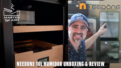 NEEDONE 16L 100 Cigar Count Thermoelectric Humidor Review