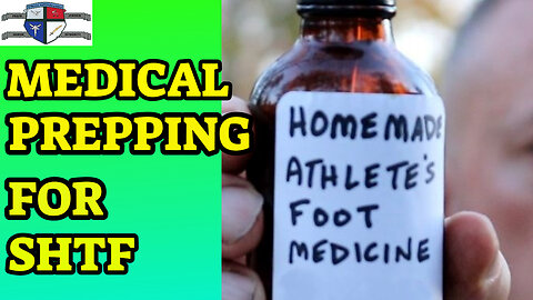 EASY Athlete's Foot Medicine - Medical Prepping for SHTF - Natural Medicine You Can Make