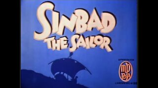 "Sinbad the Sailor" (1935 Original Colorized Cartoon)