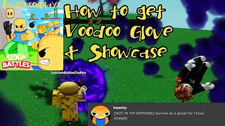 AndersonPlays Roblox [📍UPDATE🧸] Slap Battles👏 - How To Get Voodoo And Voodoo Showcase
