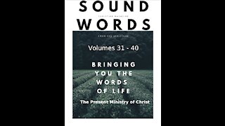 Sound Words, The Present Ministry of Christ