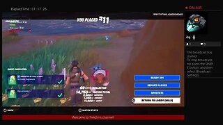 Trek2m is Playing Fortnite with Eazy and Friends. Day 573