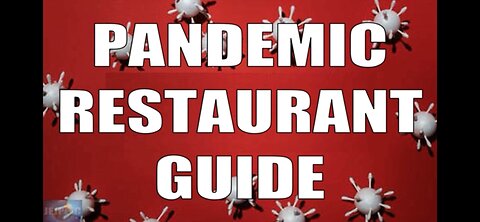 PANDEMIC RESTAURANT GUIDE - James Edwin Jones Productions, LLC