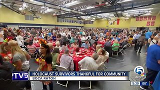 Holocaust survivors thankful for community in Boca Raton