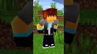 MINECRAFT: EI MINE PEGOU ELES USANDO CRIATIVO! #shorts